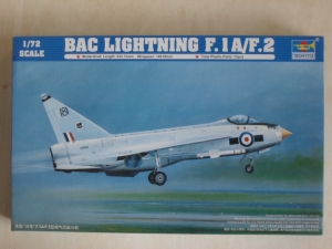 TRUMPETER MODELS 1/72 01634 BAC LIGHTNING F.1A/F.2